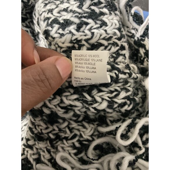 Glamorous|Urban Outfitters Shaggy Fringe Pullover Sweater Loopy Knit  M/L - Picture 6 of 10